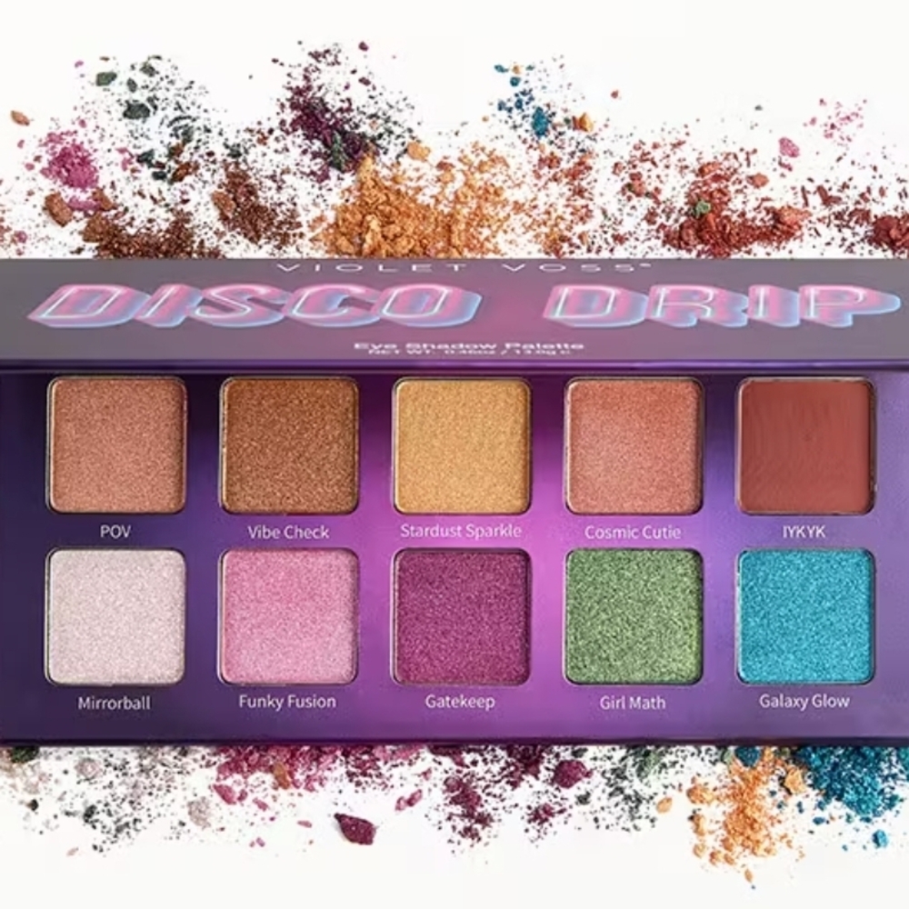 Violet Voss Pink and Purple Eyeshadow Palette Vibrant Shades
